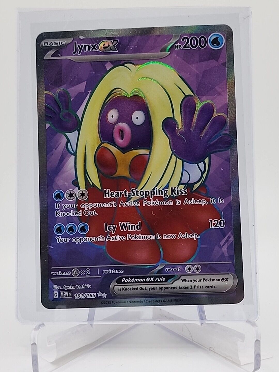 191/165 Jynx ex  Pokémon TGC Scarlet & Violet - 151