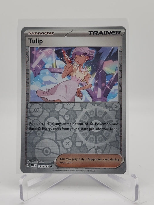 Tulip [Reverse Holo]  181/182 Pokémon TCG Paradox Rift