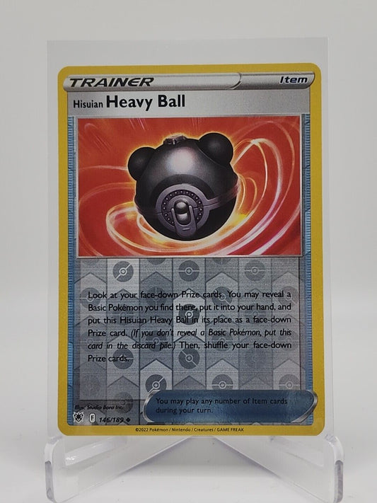 Hisuian Heavy Ball [Reverse Holo]  146/189 Pokémon TCG Astral Radiance