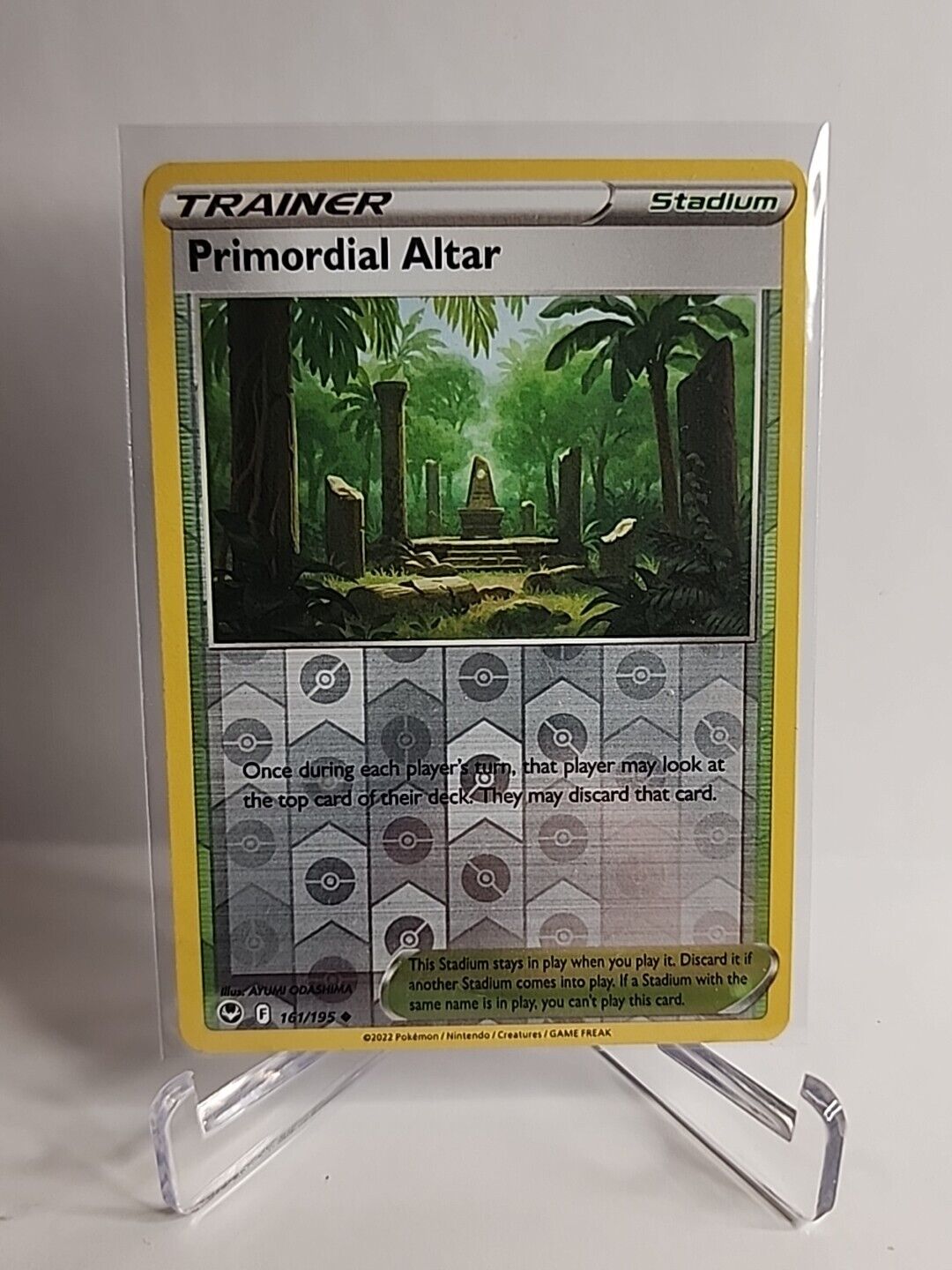 Primordial Altar [Reverse Holo] 161/195 Pokémon Cards Silver Tempest