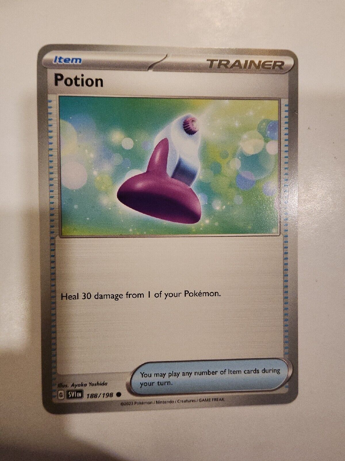 Potion 188/198 Pokémon TGC Scarlet & Violet