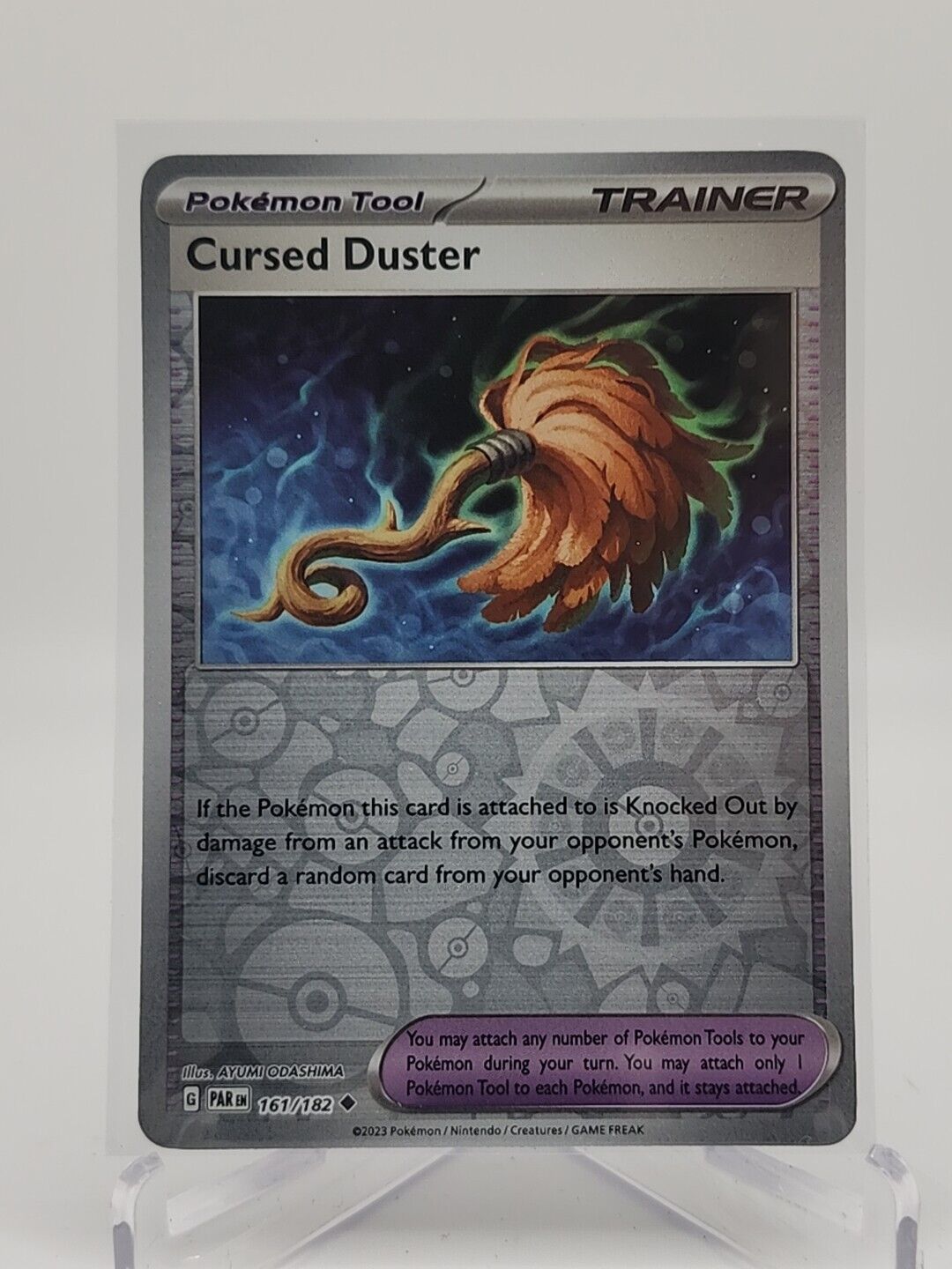 Cursed Duster [Reverse Holo]  161/182 Pokémon TCG Paradox Rift