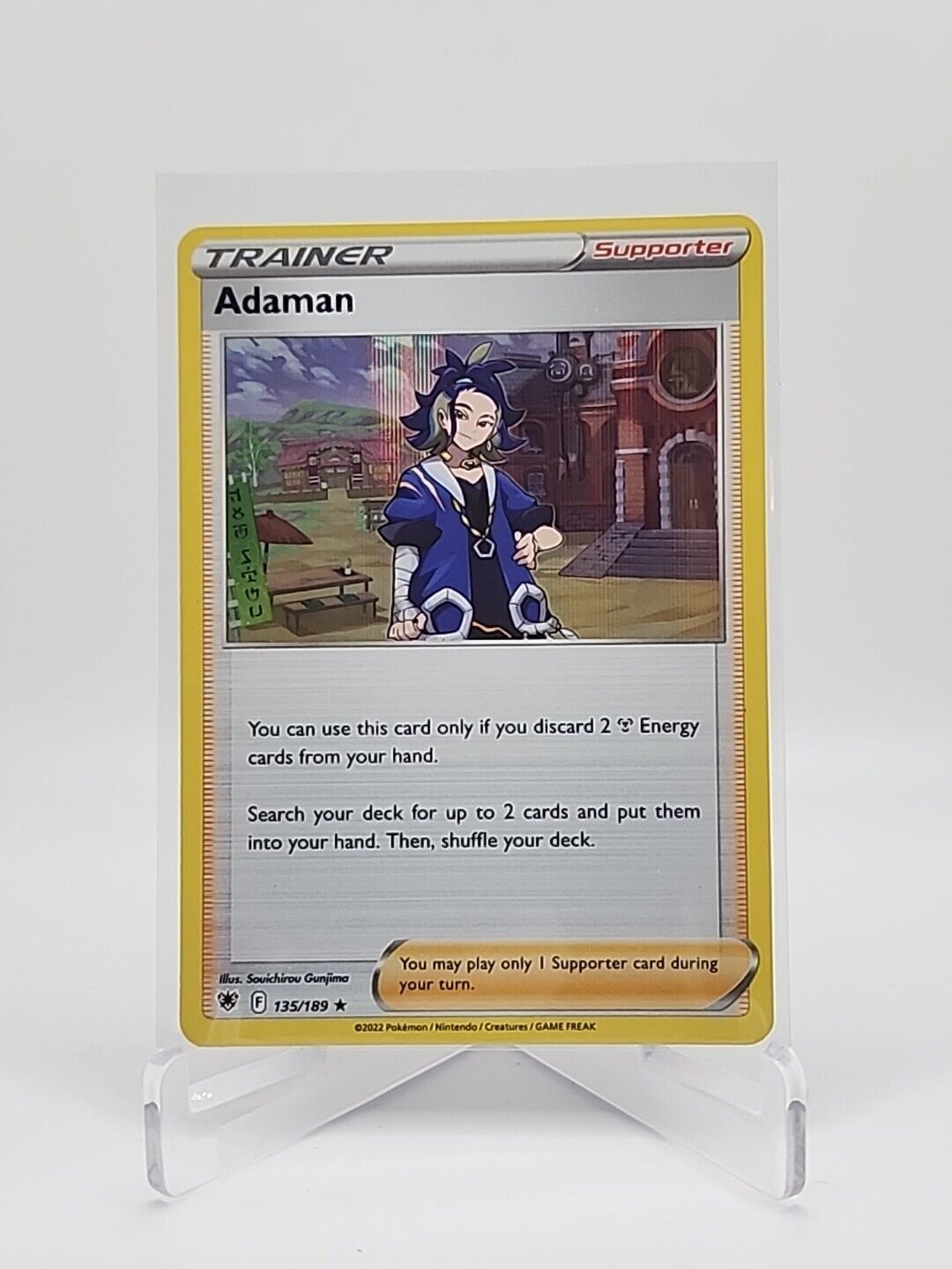 Adaman [Holo] 135/189 Pokémon TCG Astral Radiance