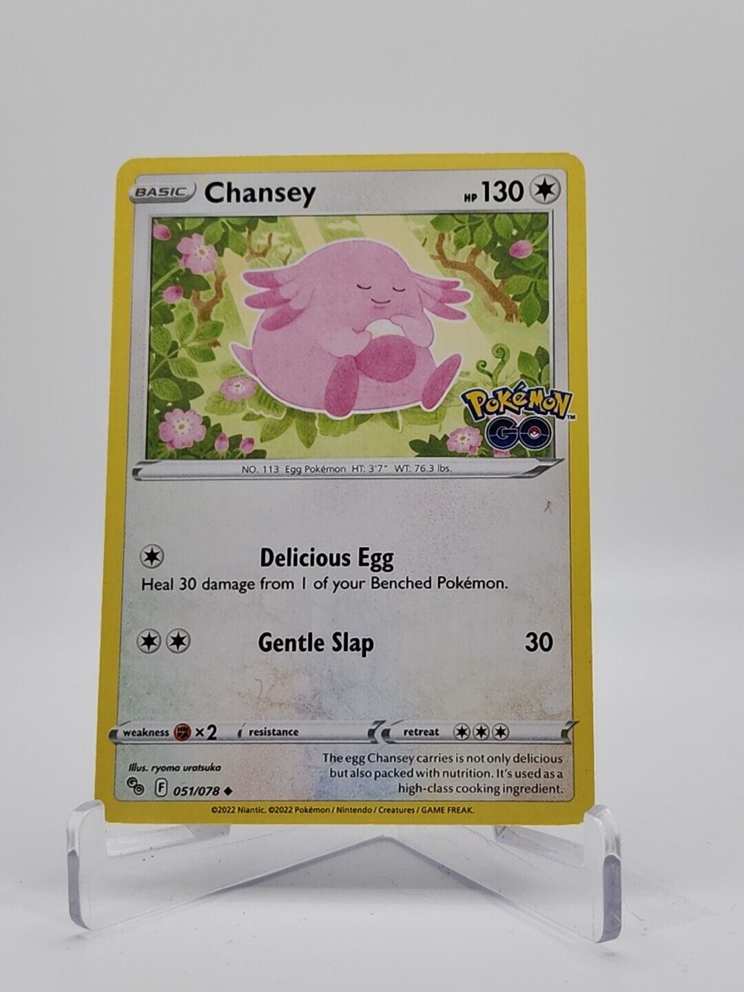 Chansey 51/78 Pokémon TGC Pokemon Go