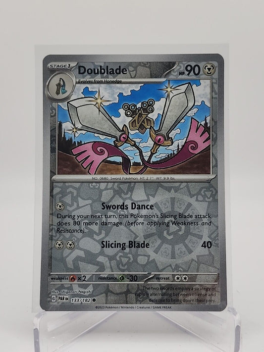 Doublade [Reverse Holo]  133/182 Pokémon TCG Paradox Rift