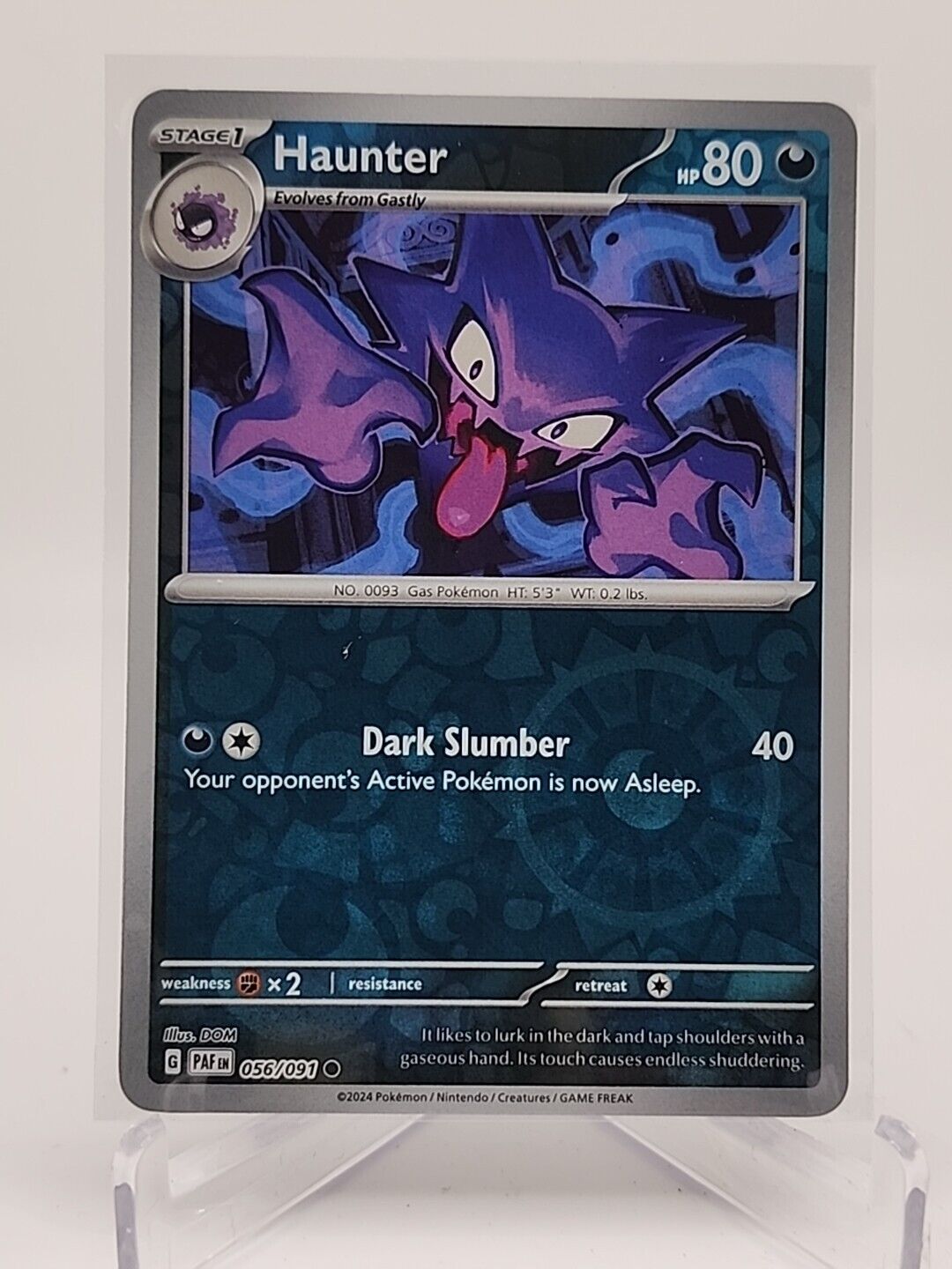 Haunter [Reverse Holo]  56/91 Pokémon TCG Paldean Fates