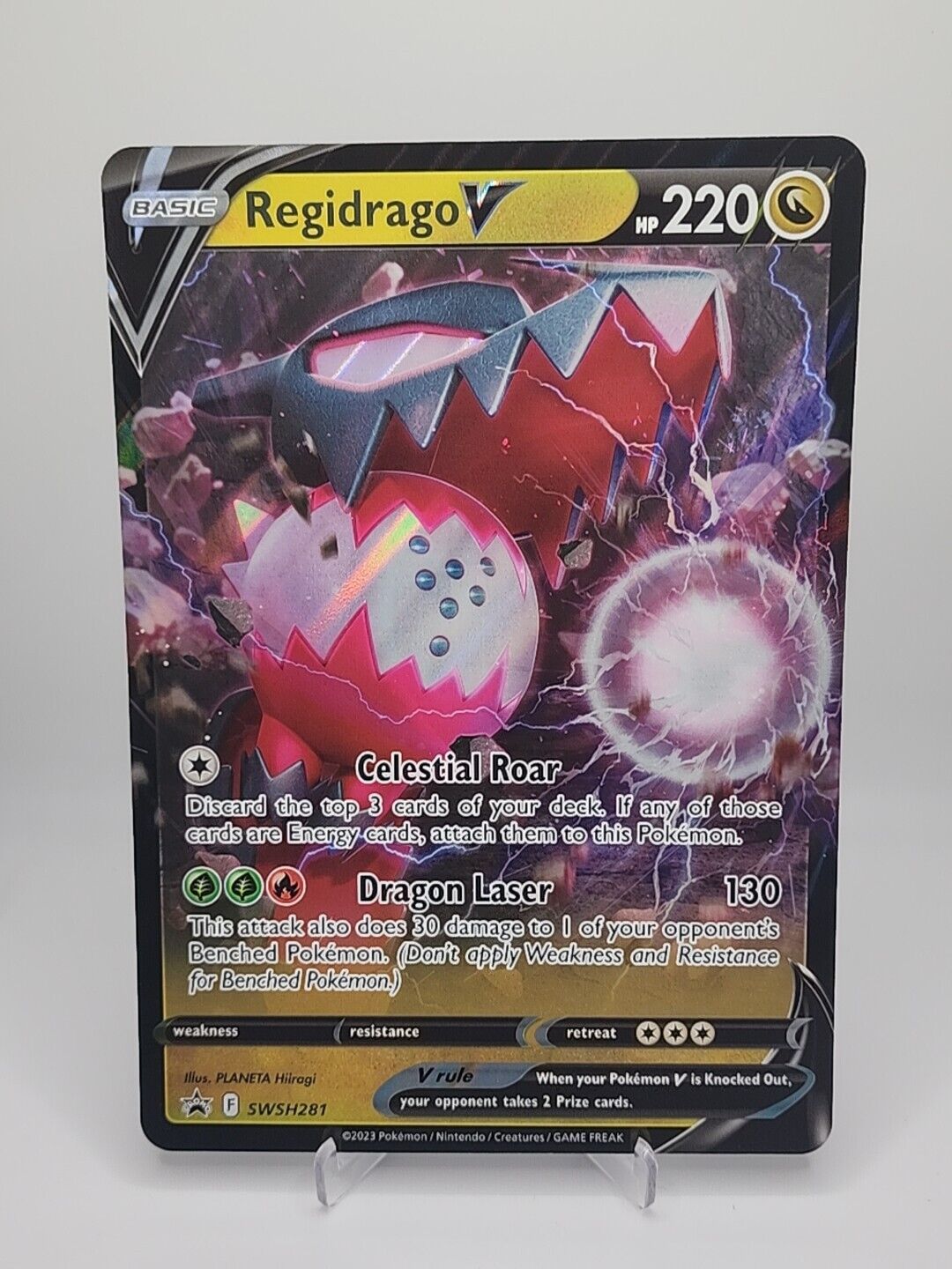 Regidrago V [Jumbo]  SWSH281 Pokémon TCG  - Jumbo Card