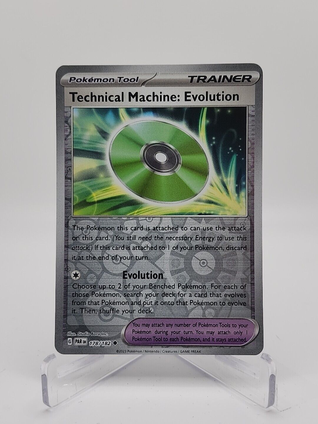 Evolution [Reverse Holo]  178/182 Pokémon TCG Paradox Rift