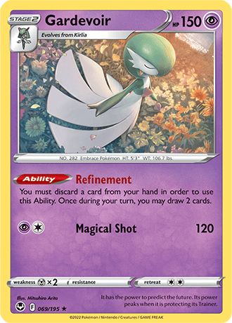 Gardevoir  69/195 Pokémon TCG Silver Tempest