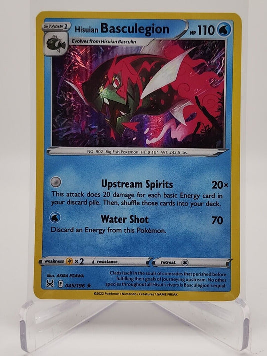 Hisuian Basculegion  45/196 Pokémon TCG Lost Origin