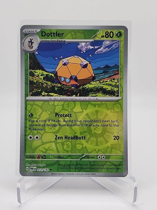 Dottler [Reverse Holo]  11/182 Pokémon TCG Paradox Rift