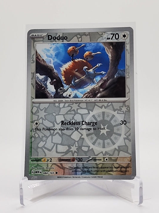 84/165 Doduo [Reverse Holo]  Pokémon TGC Scarlet & Violet - 151