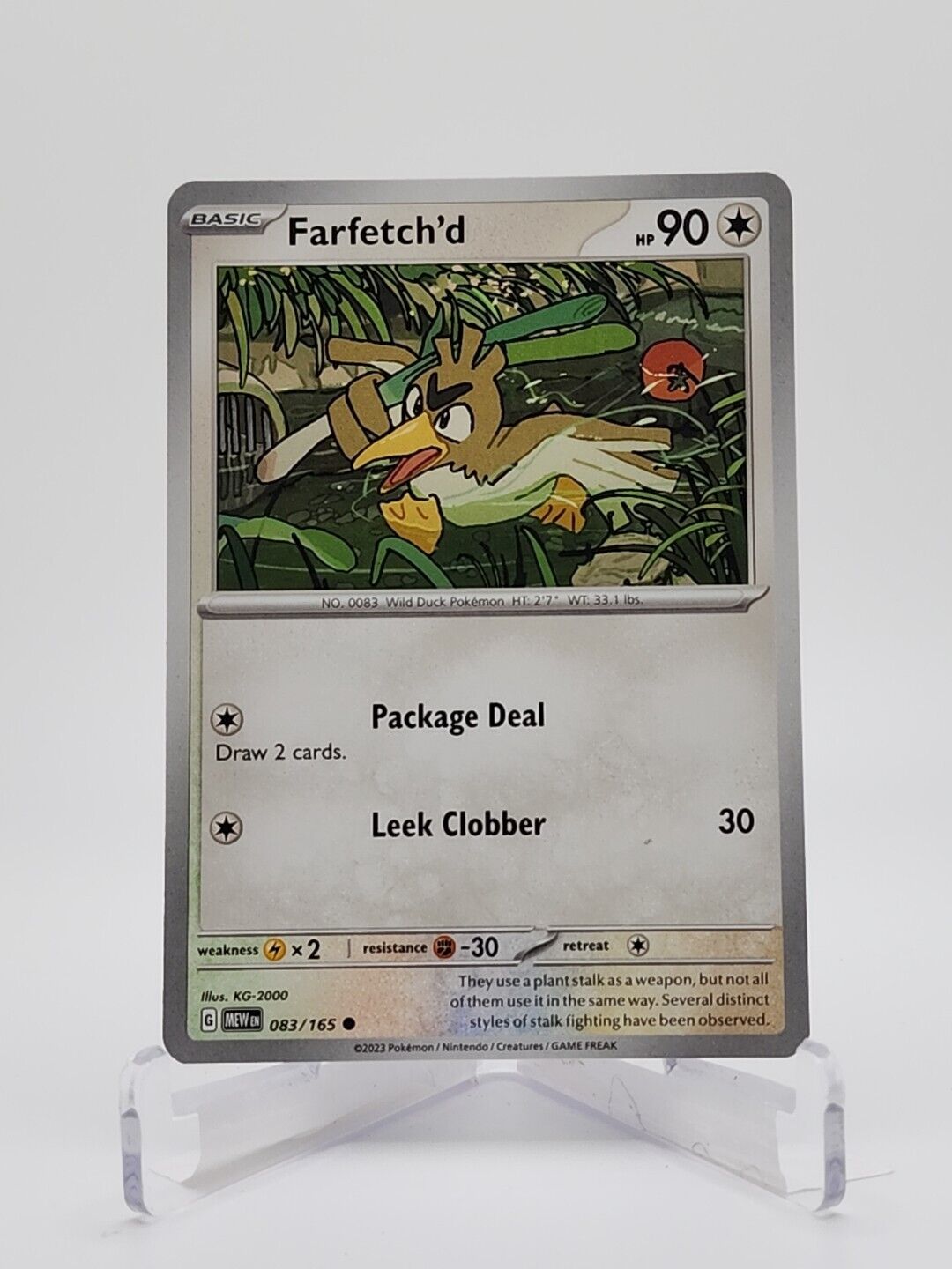 83/165 Farfetch'd  Pokémon TGC Scarlet & Violet - 151