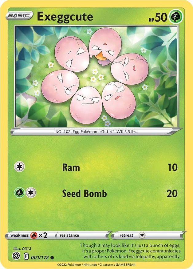 Exeggcute  1/172 Pokémon TCG Brilliant Stars