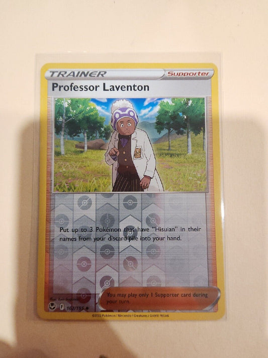 Professor Laventon [Reverse Foil] 162/195 Pokémon Cards Silver Tempest