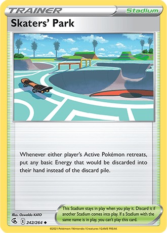 Skaters' Park  242/264 Pokémon TCG Fusion Strike