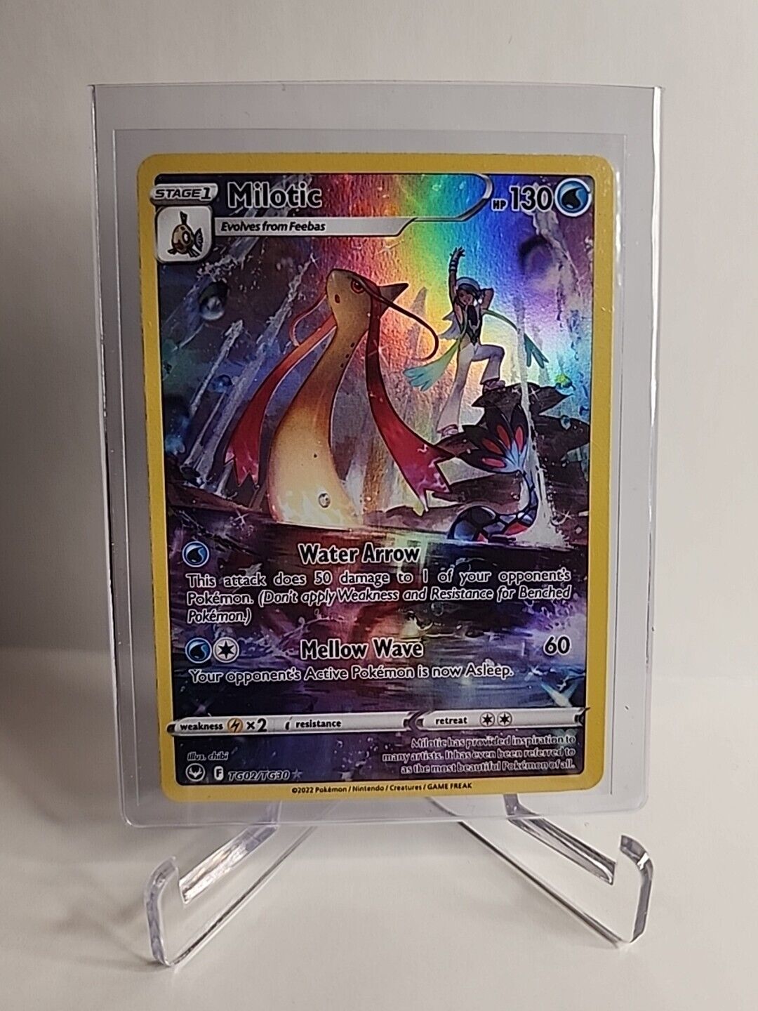 Milotic TGTG02/195 Pokémon Cards Silver Tempest