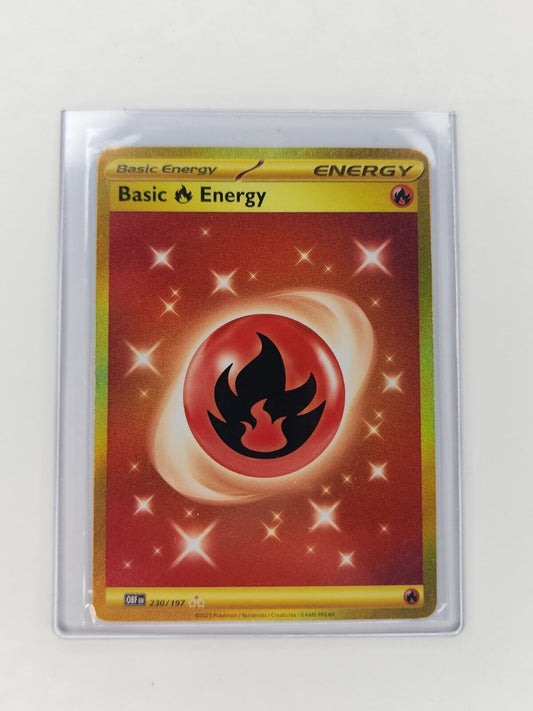 Fire Energy 230/197 Pokémon TGC Obsidian Flames