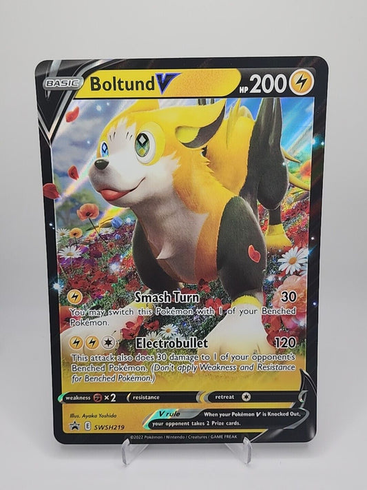 Boltund V [Jumbo]  SWSH219 Pokémon TCG  - Jumbo Card