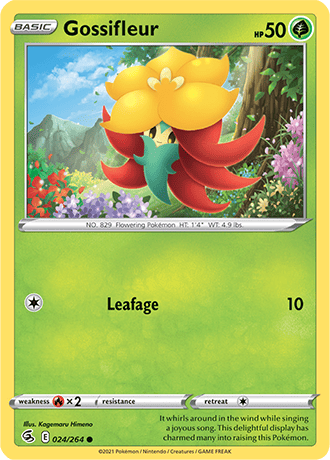 Gossifleur  24/264 Pokémon TCG Fusion Strike