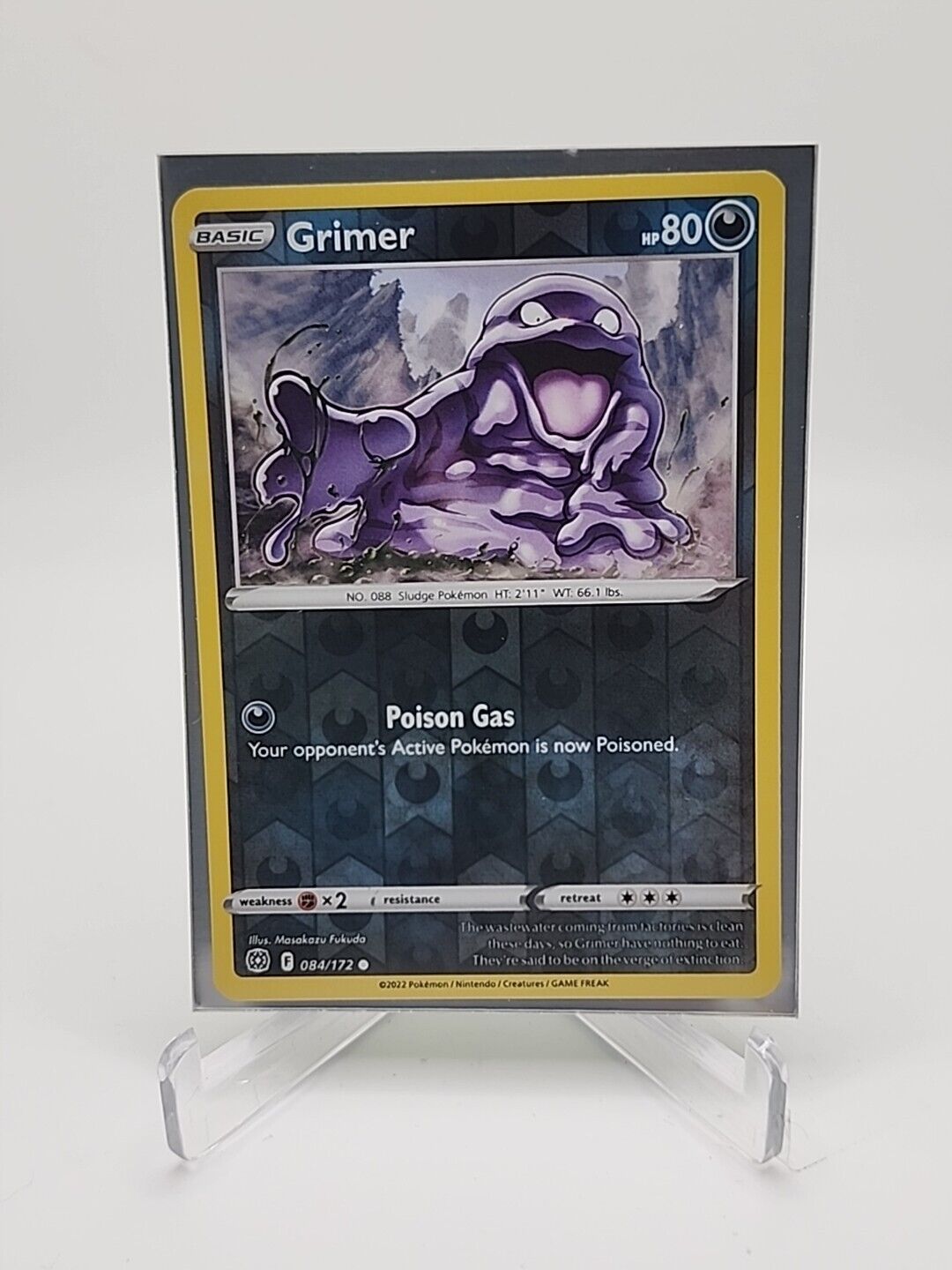 Grimer [Reverse Holo]  84/172 Pokémon TCG Brilliant Stars