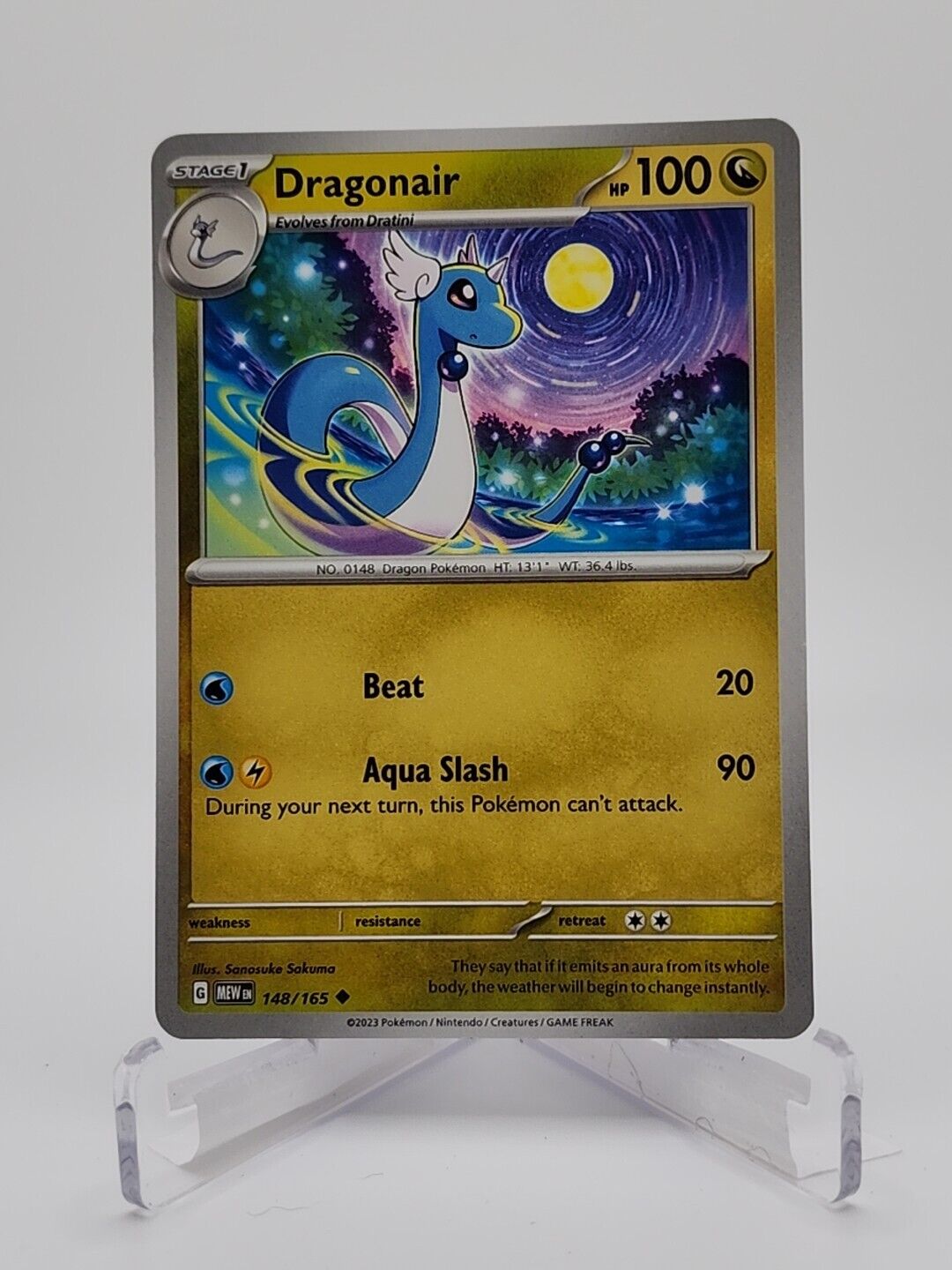 148/165 Dragonair  Pokémon TGC Scarlet & Violet - 151