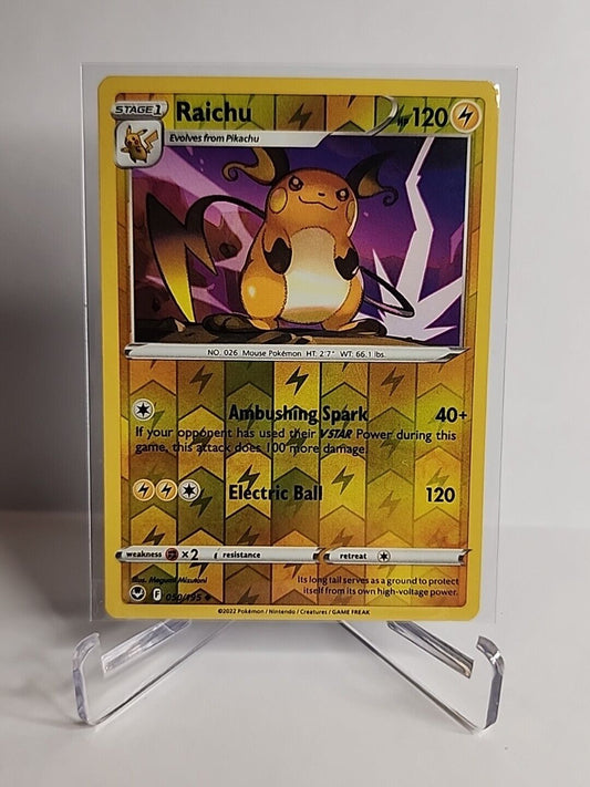 Raichu [Reverse Holo] 50/195 Pokémon Cards Silver Tempest