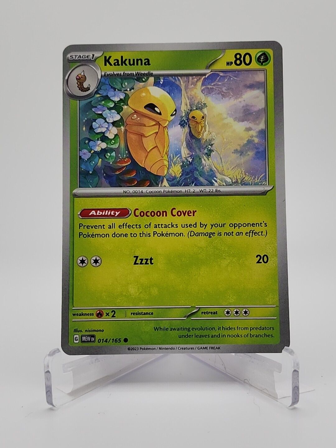 14/165 Kakuna  Pokémon TGC Scarlet & Violet - 151