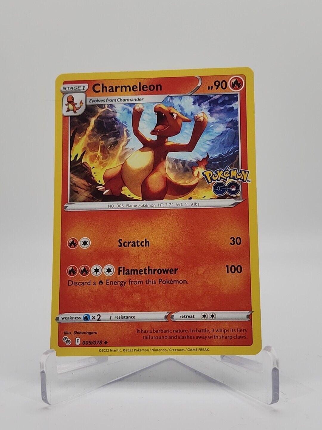 Charmeleon 9/78 Pokémon TGC Pokemon Go