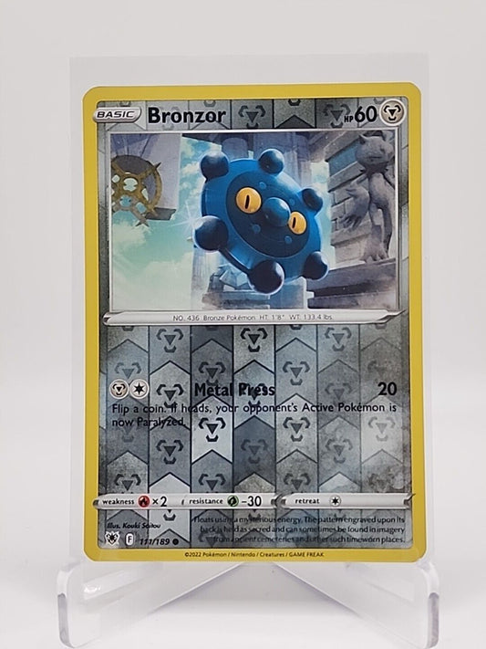 Bronzor [Reverse Holo]  111/189 Pokémon TCG Astral Radiance