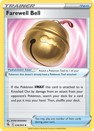 Farewell Bell  234/264 Pokémon TCG Fusion Strike