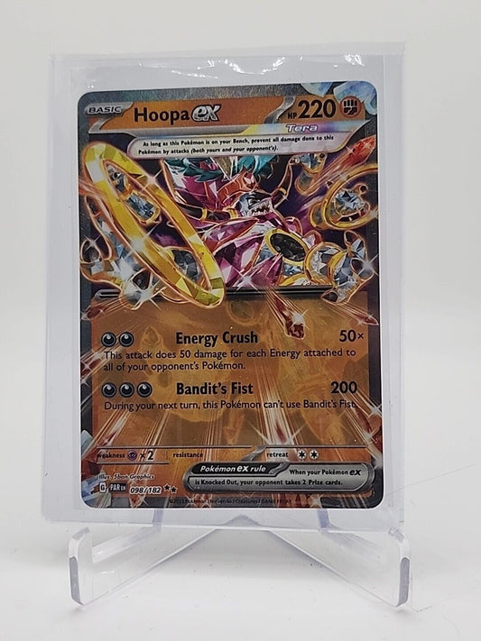 Hoopa ex [Holo]  98/182 Pokémon TCG Paradox Rift