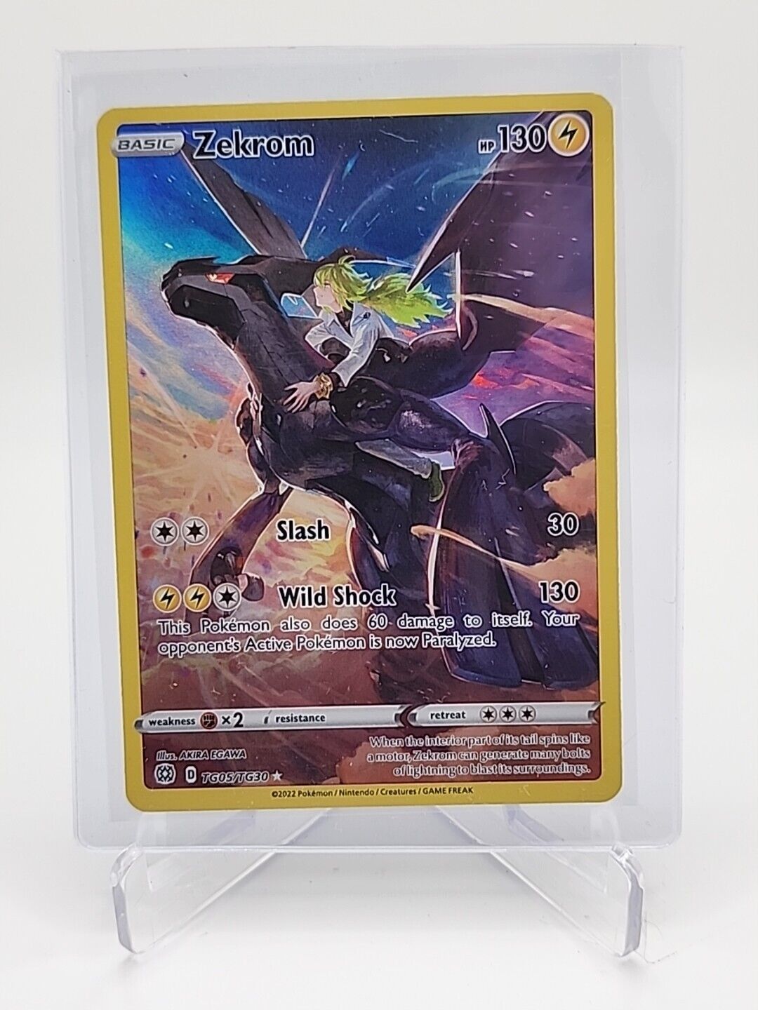 Zekrom  TG05/TG05 Pokémon TCG Brilliant Stars