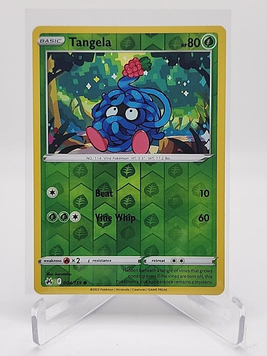 Tangela [Reverse Holo]  4/159 Pokémon TCG Crown Zenith