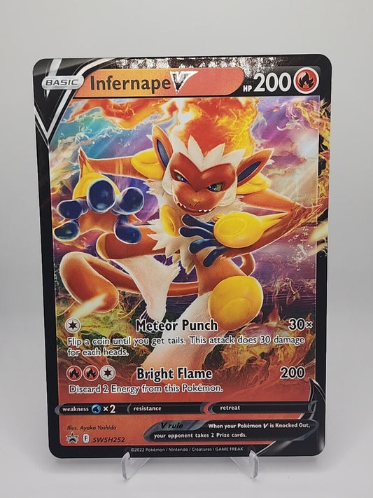 Infernape V [Jumbo]  SWSH252 Pokémon TCG  - Jumbo Card