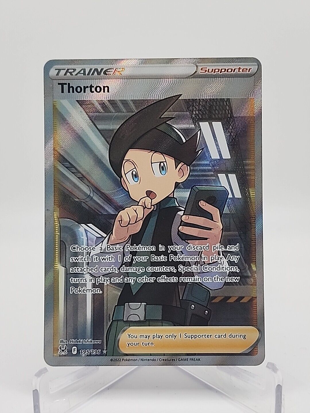 Thorton  195/196 Pokémon TCG Lost Origin