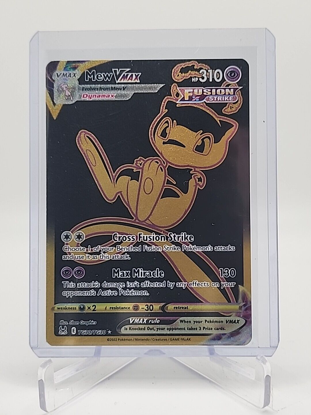 Mew VMAX  TG30/196 Pokémon TCG Lost Origin