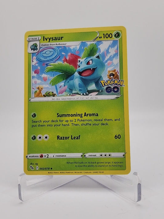 Ivysaur 2/78 Pokémon TGC Pokemon Go