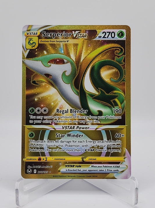 Serperior VSTAR  210/195 Pokémon TCG Silver Tempest