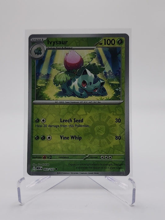 2/165 Ivysaur [Reverse Holo]  Pokémon TGC Scarlet & Violet - 151