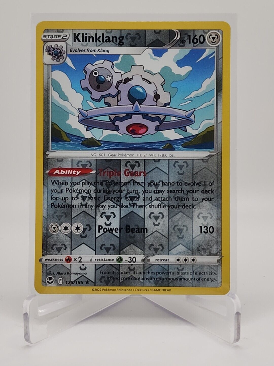 Klinklang [Reverse Holo]  125/195 Pokémon TCG Silver Tempest