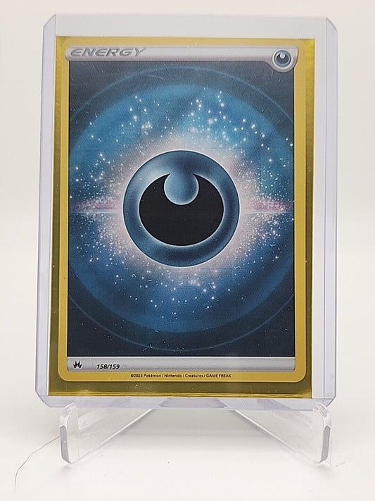 Darkness Energy [Holo]  158/159 Pokémon TCG Crown Zenith