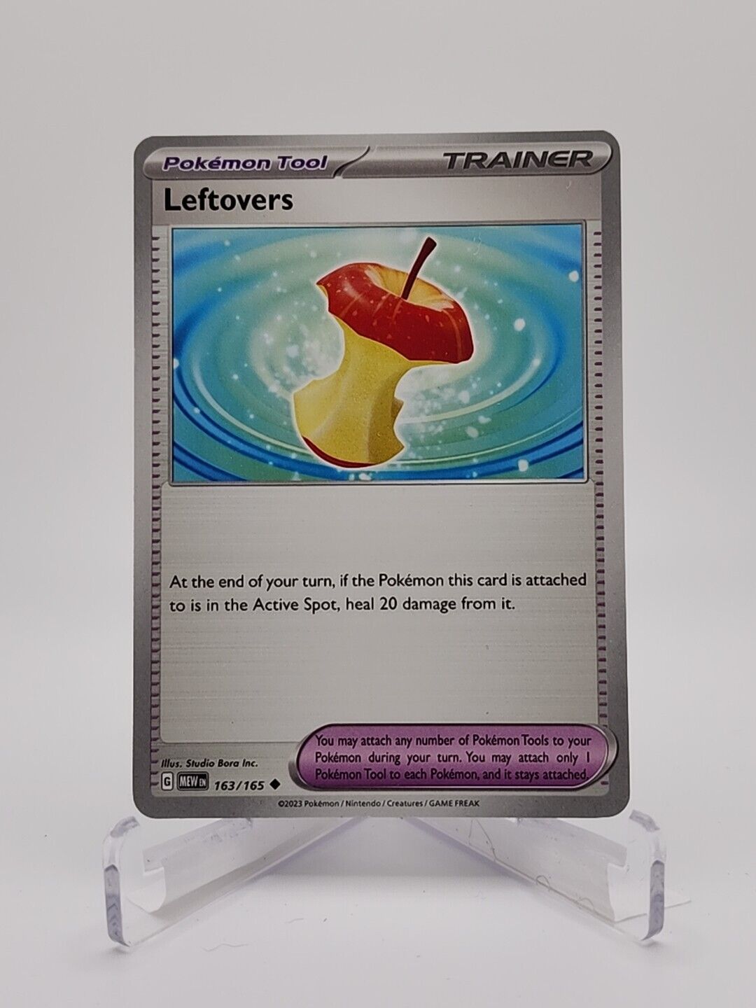 163/165 Leftovers  Pokémon TGC Scarlet & Violet - 151