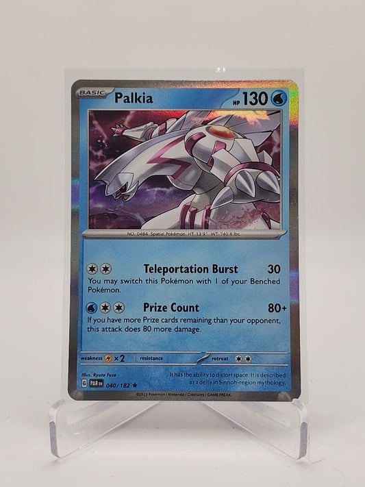 Palkia [Holo]  40/182 Pokémon TCG Paradox Rift