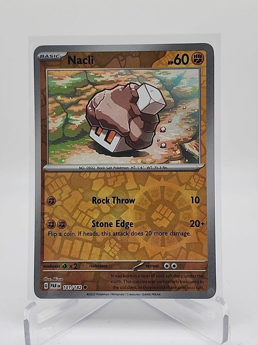 Nacli [Reverse Holo]  101/182 Pokémon TCG Paradox Rift