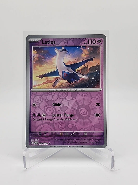 Latios [Reverse Holo]  73/182 Pokémon TCG Paradox Rift