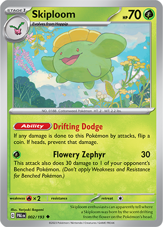 Skiploom  2/193 Pokémon TCG Paldea Evolved