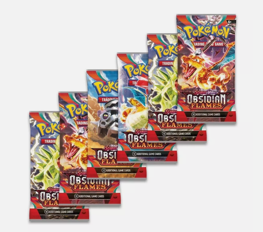 Pokemon TCG - Obsidian Flames Booster Pack Sealed (Pack Art Varies)