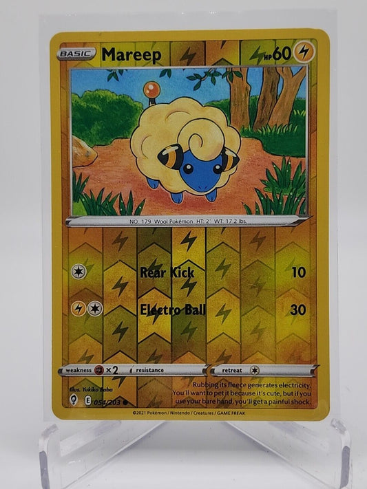 Mareep [Reverse Holo]  54/203 Pokémon TCG Evolving Skies