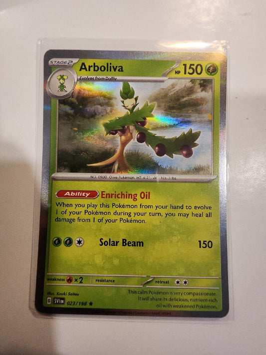 Arboliva [Holo] 23/198 Pokémon TGC Scarlet & Violet